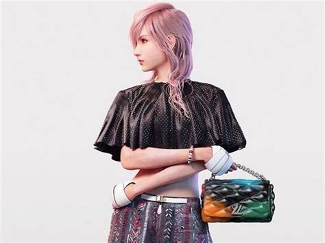 lightning egerie louis vuitton|Final Fantasy’s Lightning breaks silence on Louis Vuitton.